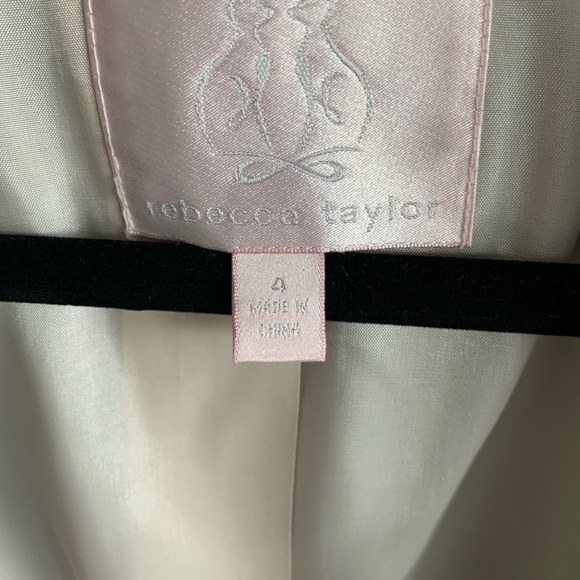 Rebecca Taylor Grey Blazer Size 4 - Picture 3 of 3